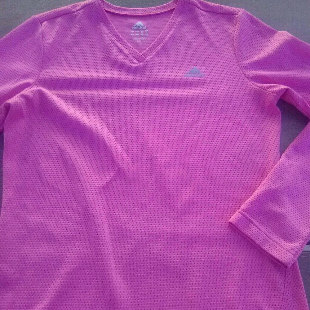 🔴 adidas long sleeve melon shirt